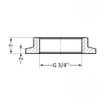 Контргайка-шайба SD Plus 3/4