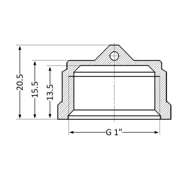 Заглушка SD Plus 1