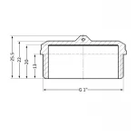 Заглушка SD Plus 1