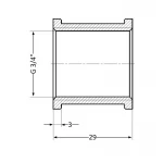 Муфта SD Plus 3/4