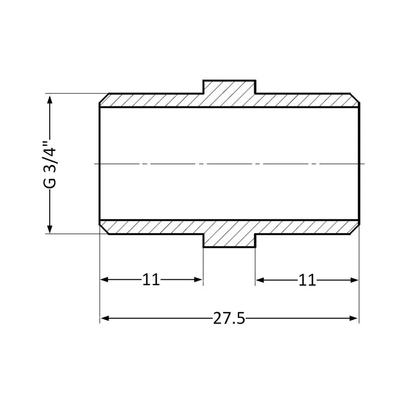 Ниппель SD Plus 3/4