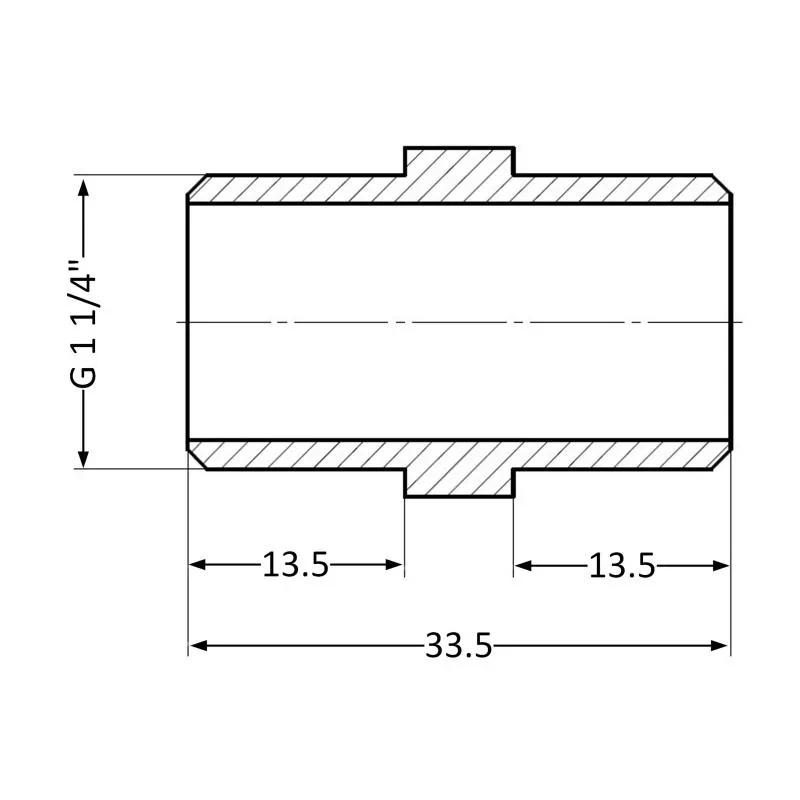 Ниппель SD Plus 1 1/4
