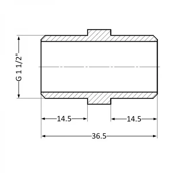 Ниппель SD Plus 1 1/2