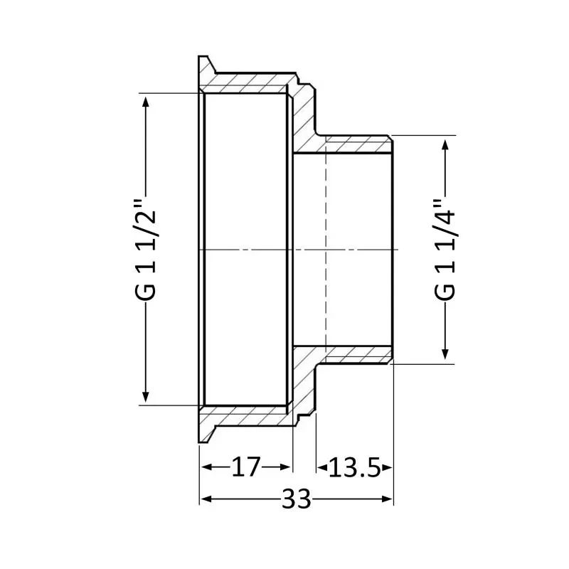 Переход SD Plus 1 1/2