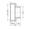 Переход SD Plus 1 1/2
