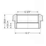 Футорка SD Plus 1