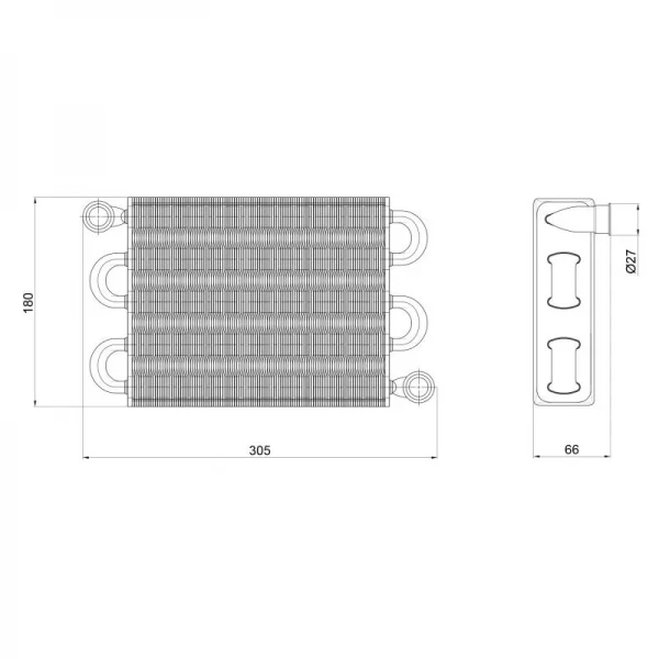 Первичный теплообменник Thermo Alliance 6174275