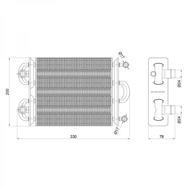 Первичный теплообменник Thermo Alliance 20005544
