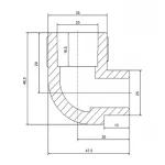 Уголок  (90)  25в * 25н (В.О.) 