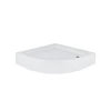 Набор Lidz душевая кабина Latwa SC80x80.SAT.LOW.GR, стекло тонированное 4 мм + поддон Kupala