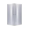 Набор Lidz душевая кабина Latwa SC80x80.SAT.LOW.GR, стекло тонированное 4 мм + поддон Kupala