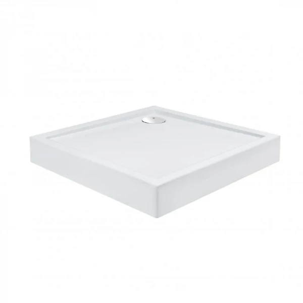 Набор Qtap душевая кабина Capricorn CRM1011SC6 Clear 2020x1000x1000 мм + поддон Tern 301112 100x100x12 см с сифоном