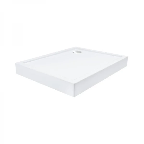 Набор Qtap душевая кабина Capricorn CRM1018RC6 Clear 2020x1000x800 мм + поддон Tern 301812C 100x80x12 см с сифоном