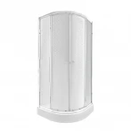 Набір Qtap душова кабіна Presto CRM1099AP5 Pear 1970x900x900 мм + піддон Robin 309912C 90x90x12 см з сифоном