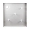Набор Qtap душевая кабина Presto CRM1099SP5 Pear 1970x900x900 мм + поддон Tern 309912C 90x90x12 см с сифоном