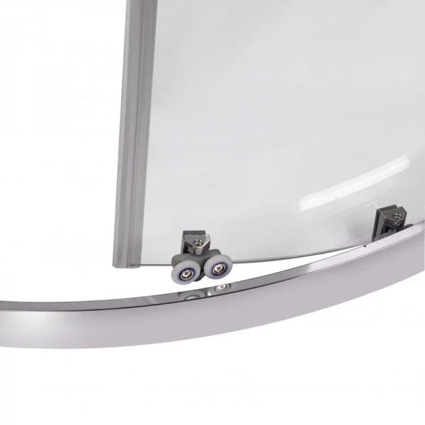 Набор Qtap душевая кабина Taurus CRM1011AC6 Clear 2020x1000x1000 мм + поддон Robin 301112 100x100x12 см с сифоном