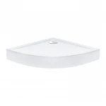 Набор Qtap душевая кабина Taurus CRM1011AC6 Clear 2020x1000x1000 мм + поддон Robin 301112 100x100x12 см с сифоном