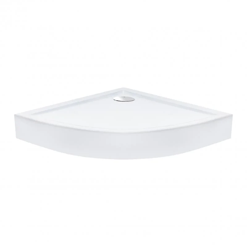 Набор Qtap душевая кабина Taurus CRM1011AC6 Clear 2020x1000x1000 мм + поддон Robin 301112 100x100x12 см с сифоном