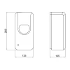 Дезинфектор Qtap Pohodli 6V бесконтактный QT170WH42921 White (Zdraví)
