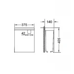 Бачок для унитаза Qtap Jayi White QT07222176W2