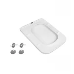 Сиденье для унитаза Qtap Kalao с микролифтом Slim QT08991213AW