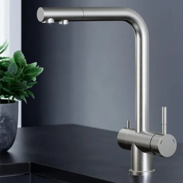 Смеситель для кухни Lidz Aria 020F1 (k35) LDARI020F1NKS43359 Nickel