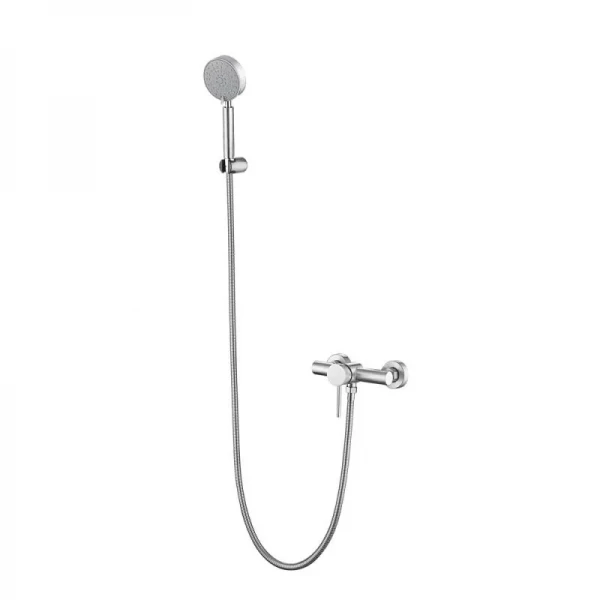 Смеситель для душа Lidz Aria 010 (с душевым гарнитуром) (k35) LDARI010NKS43361 Nickel