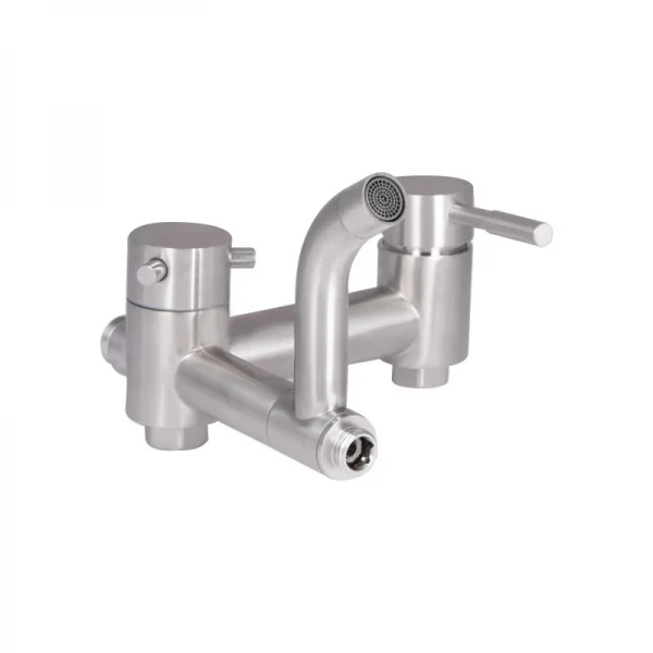 Душевая система для кабины Lidz Aria 1032 на три потребителя (с изливом) (k35) LDARI1032NKS43372 Nickel