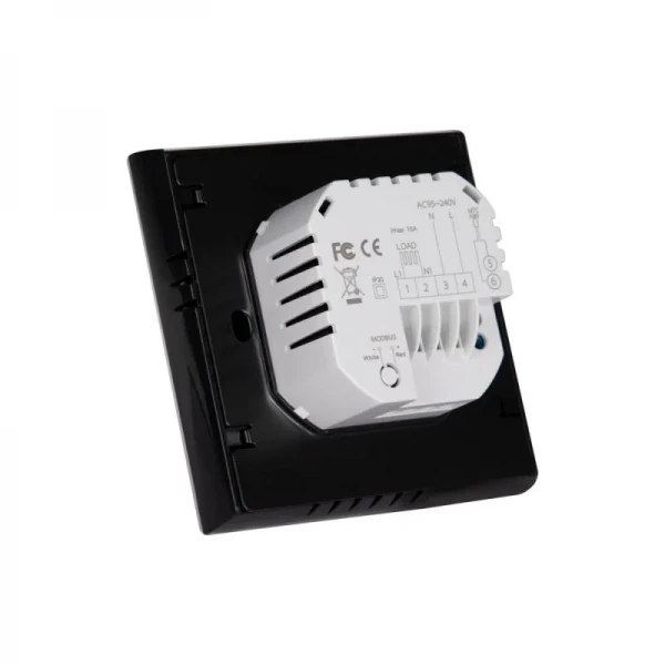 Проводной недельный термостат(16A+NTC) с WiFi BHT-3000-GBLW