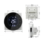 Проводной недельный термостат с WiFi BHT-6000-GALW