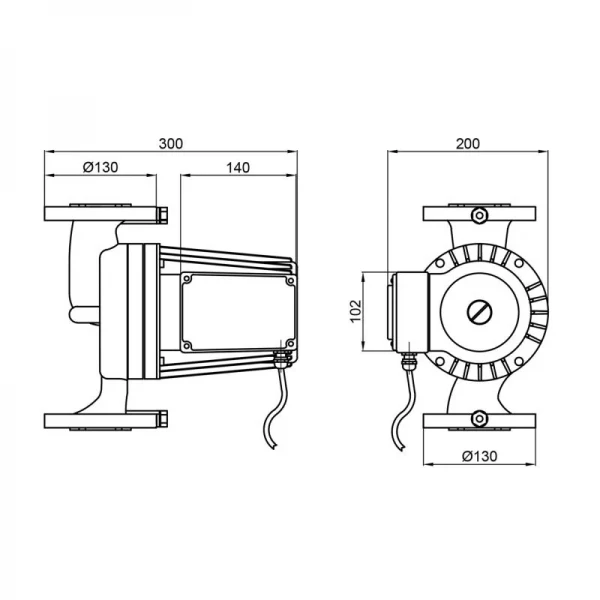 Насос циркуляционный Thermo Alliance  LPA40-16-700