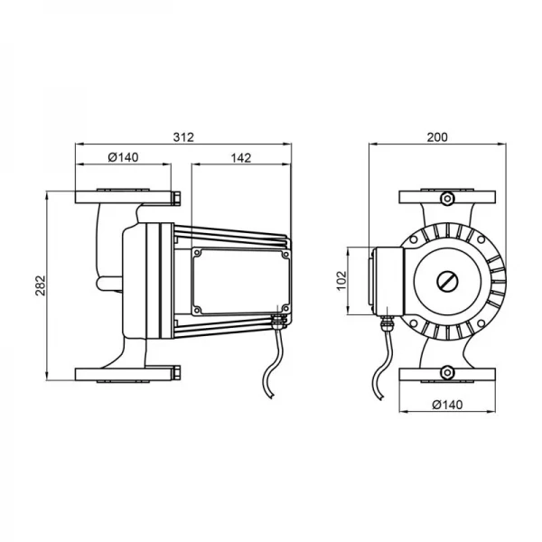 Насос циркуляционный Thermo Alliance  LPA50-14-1000