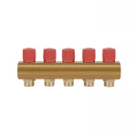 Коллектор Icma с регулировочными вентилями 1