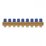 Коллектор Icma с регулировочными вентилями 1