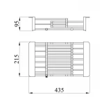Корзина для мойки Lidz K01G