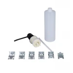 Мойка для кухни интегрированная Lidz Handmade H5050B (LDH5050BPVD43619) Brushed Black PVD 3,0/1,0 мм