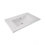 Раковина Qtap Albatross 720x460x180 White без донного клапана QT01113070CW