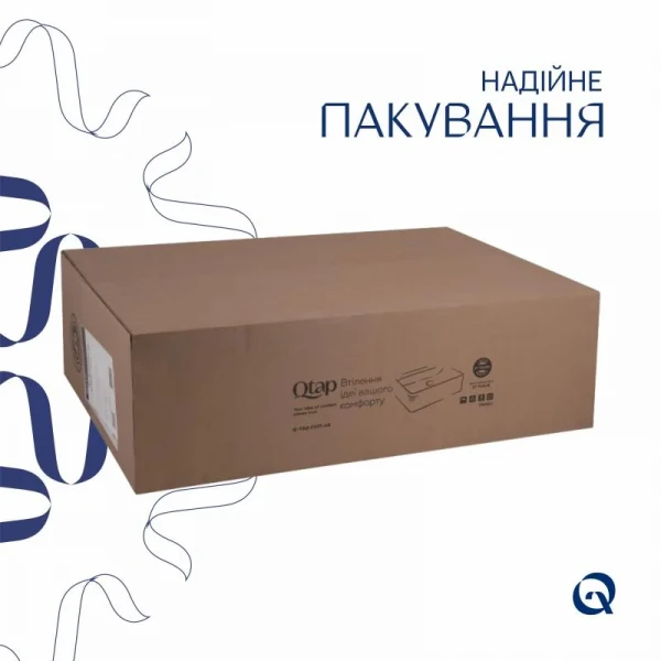 Раковина Qtap Albatross 720x460x180 White без донного клапана QT01113070CW