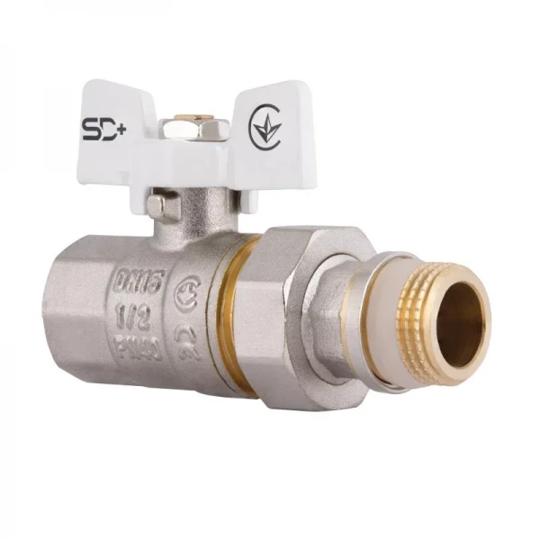 SD Кран Американка с антипротечкой 1/2 PN40 конус   SD900NW15PN40