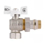 SD Кран Американка с антипротечкой угловой 1/2 PN40 конус   SD901NW15PN40