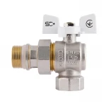 SD Кран Американка c антипротечкой угловой 3/4 PN40 конус   SD901NW20PN40