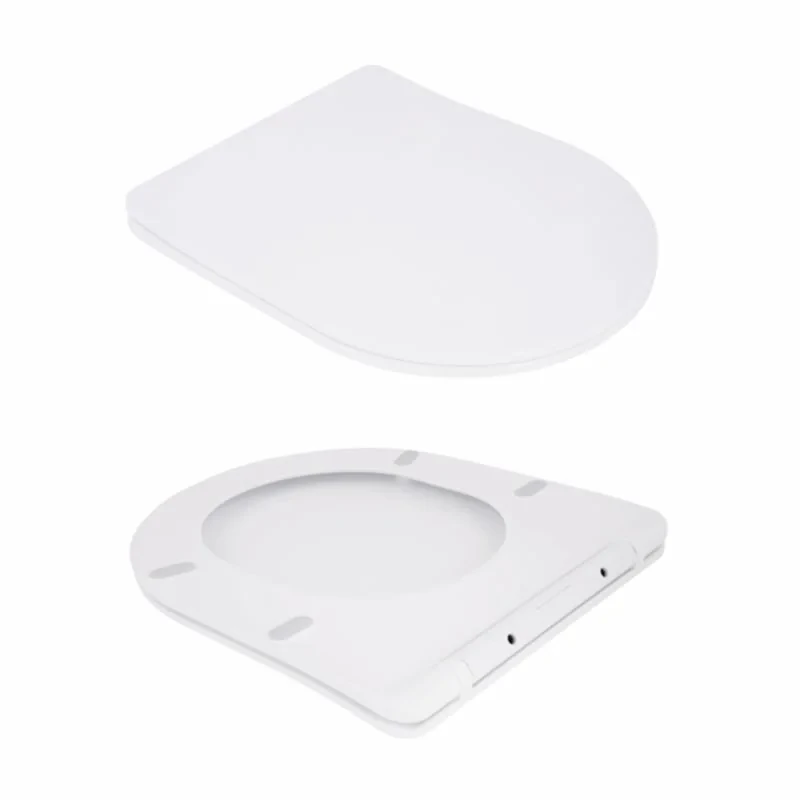 Унитаз подвесной Qtap Robin New безободковый с сиденьем Soft-close QT13332381АSW