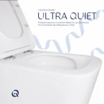 Унитаз подвесной Qtap Tern с сиденьем  Soft-close QT17332303ASW