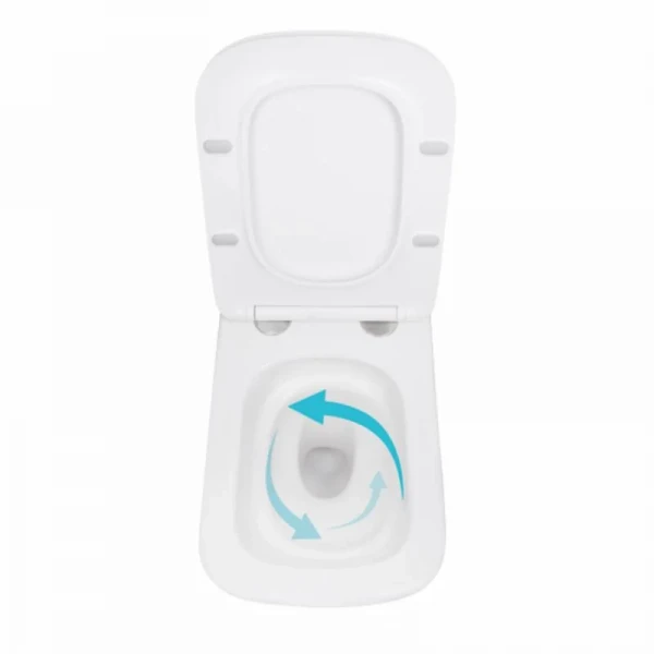 Унитаз подвесной Qtap Tern с сиденьем  Soft-close QT17332303ASW