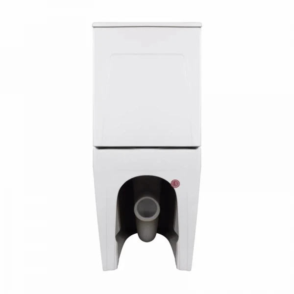 Унитаз-компакт Qtap Scorpio безободковый Ultra Quiet с сиденьем Soft-close QT14226088AW