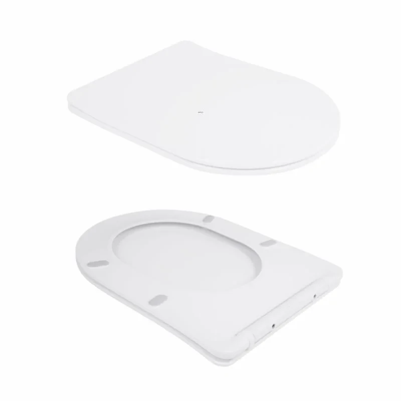 Унитаз подвесной Qtap Scorpio безободковый Ultra Quiet с сиденьем Soft-close QT14332380AW