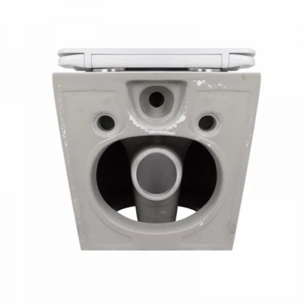 Унитаз подвесной Qtap Swan безободковый Ultra Quiet с сиденьем Soft-close QT16335179W