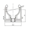 Крепеж PPR Thermo Alliance 20