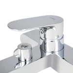 Змішувач для ванни Lidz Arrow 0061 (з душовим гарнітуром) (k35) LDARR0061CRM44956 Chrome