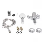 Смеситель для ванны Lidz Tani 006 (c душевым гарнитуром) (k40) LDTAN006CRM44964 Chrome